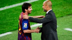 Guardiola le puso un freno a las chances de que Messi vaya al Manchester City