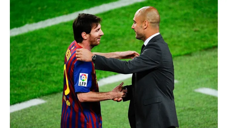 Guardiola le puso un freno a las chances de que Messi vaya al Manchester City
