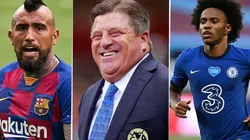 Herrera descartó los fichajes de Arturo Vidal y Willian