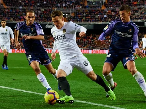 Qué canal transmite Valencia vs. Valladolid por La Liga