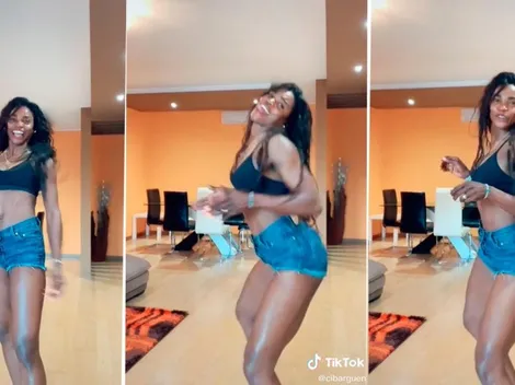 Caterine Ibargüen imitó a Ivy Queen en TikTok y encendió todas las redes