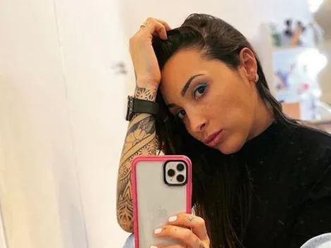 La mujer de Benedetto subió foto en bikini y él metió lluvia de emojis