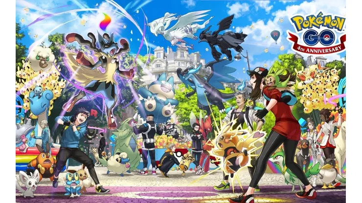 Pokémon GO revela la llegada de la Sexta Generación en su celebración de 4° Aniversario