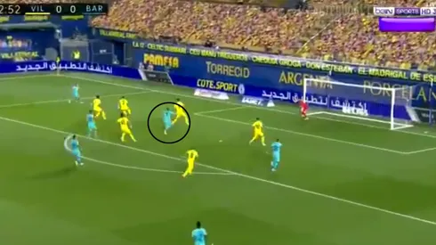 Arranque furioso de Barcelona en el partido.