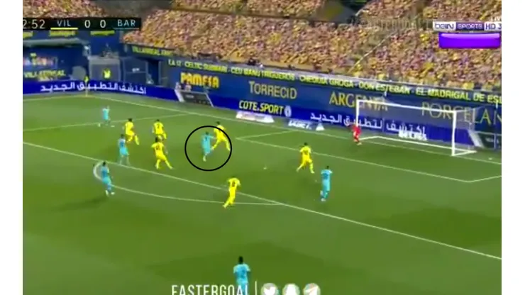 Arranque furioso de Barcelona en el partido.