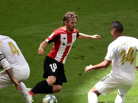 El enojo del capitán del Athletic Bilbao luego de la derrota ante Real Madrid