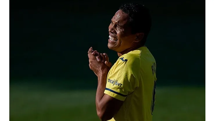 Carlos Bacca, jugador colombiano del Villarreal de España.