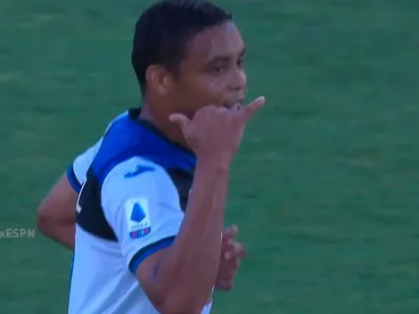 La buena costumbre: otro gol de Luis Fernando Muriel en Italia con Atalanta