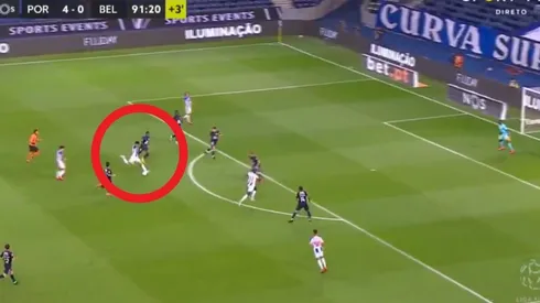 Así fue el gol de Luis Díaz en Portugal contra Beleneses.