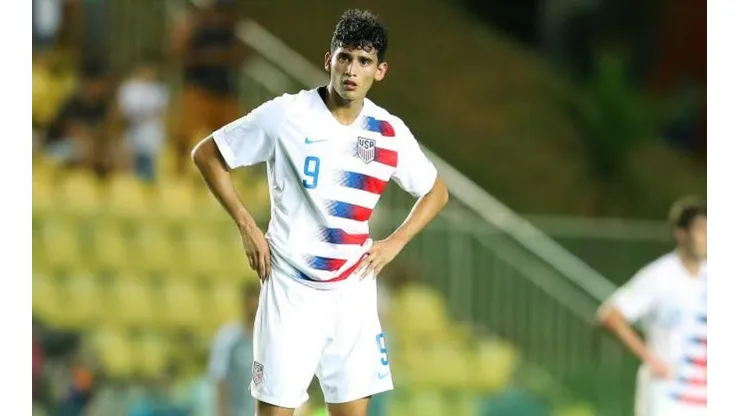Ricardo Pepi con la selección de EE.UU. (Getty Images)
