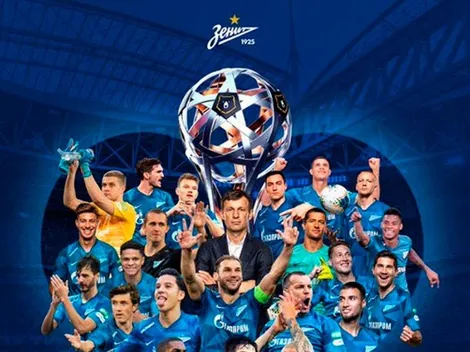 Wilmar Barrios es bicampeón del fútbol ruso con el Zenit San Petersburgo