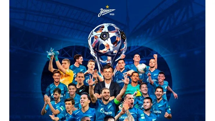 Wilmar Barrios es bicampeón del fútbol ruso con el Zenit San Petersburgo