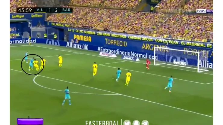 Implacable sociedad entre Messi y Griezmann.