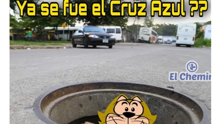 Meme de Cruz Azul - Pumas (El Chemin)