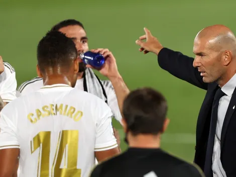 Zidane defendió al Real Madrid de las acusaciones por el arbitraje y le pegó al Barcelona