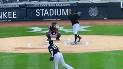 VIDEO: increíble golpe en la cabeza de jugador de los Yankees por línea