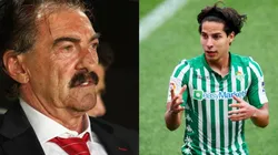 La Volpe dijo que Diego Lainez es como Messi. (Getty y Jam Media)