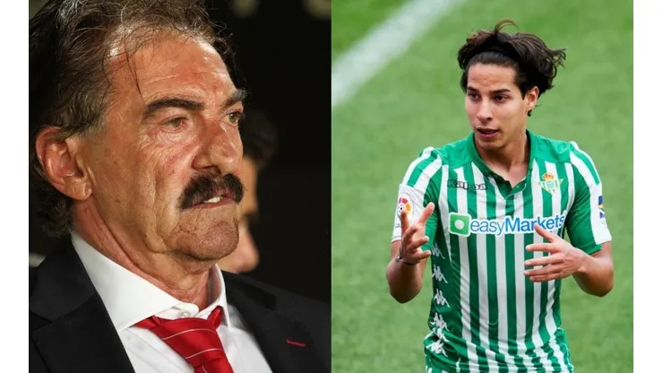 La Volpe dijo que Diego Lainez es como Messi. (Getty y Jam Media)