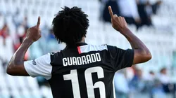 Cuadrado hizo un gol y su esposa lo recibió con una lindísima sorpresa