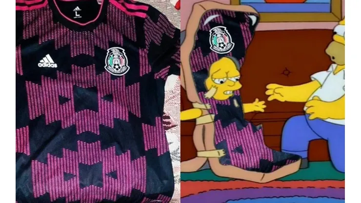 El nuevo jersey del Tri generó polémica en las redes. (Twitter)