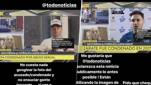 Natalie Weber explotó en Instagram contra TN por las fotos de Mauro Zárate