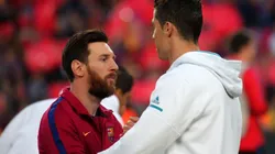 Messi y Cristiano en uno de sus tantos enfrentamientos.