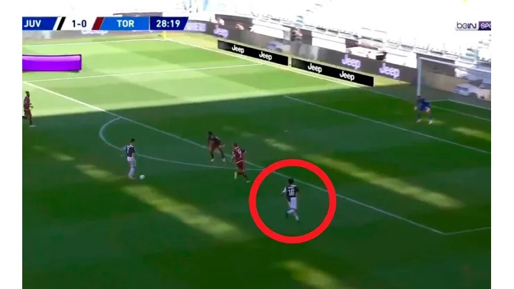 Así fue el gol de Juan Guillermo Cuadrado contra el Torino.