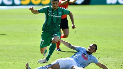 Guido Rodríguez tuvo una destacada actuación con el Betis ante el Celta de Vigo en La Liga. (Getty Images)
