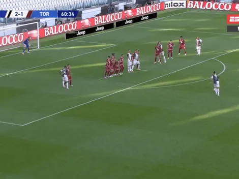 Se lo dedicó a Bolavip: el golazo de tiro libre de Cristiano Ronaldo