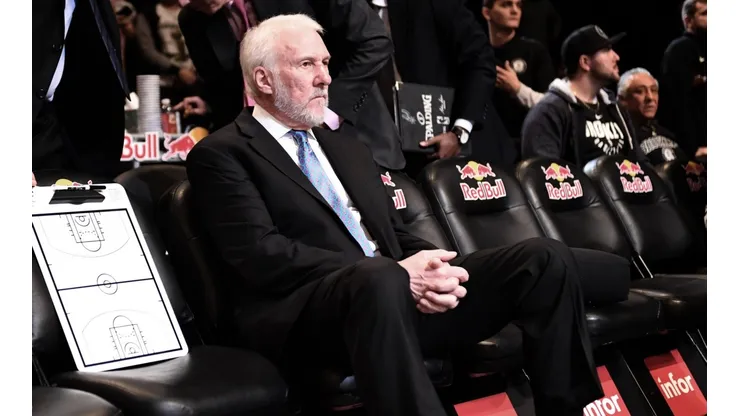 Gregg Popovich en Brooklyn Nets (Getty)