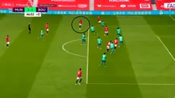 Más al ángulo imposible: qué golazo hizo Martial para Manchester United