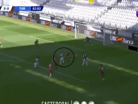 Dybala tardó 2 minutos en eludir a todos y clavar un golazo para Juventus