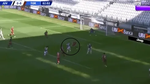 Dybala tardó 2 minutos en eludir a todos y clavar un golazo para Juventus