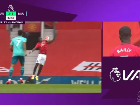 El penal más tonto del año acaba de pasar en Manchester United-Bournemouth