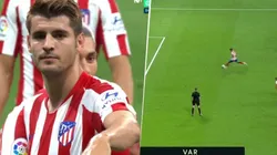 Como ante el Barça: el Atleti falló un penal, apareció el VAR y tuvo revancha