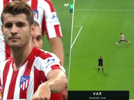Como ante el Barça: el Atleti falló un penal, apareció el VAR y tuvo revancha