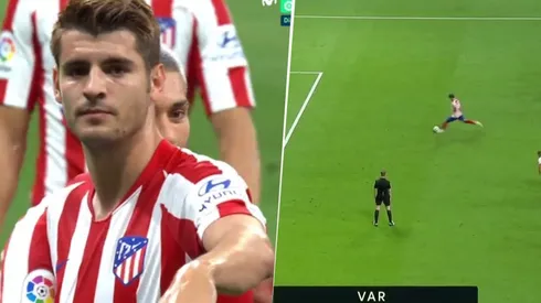 Como ante el Barça: el Atleti falló un penal, apareció el VAR y tuvo revancha