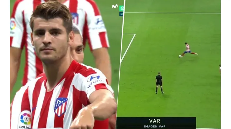 Como ante el Barça: el Atleti falló un penal, apareció el VAR y tuvo revancha