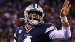 Dak Prescott, quarterback de los Cowboys (Getty Images)