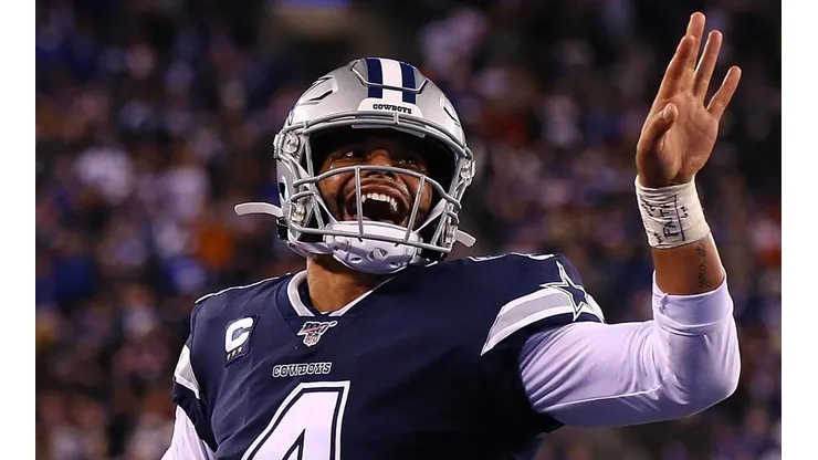 Dak Prescott, quarterback de los Cowboys (Getty Images)