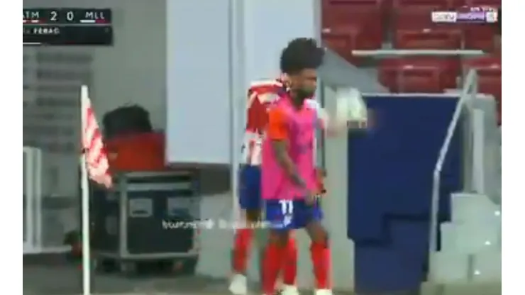 Video: la bronca de João Félix a ser sustituido en el Atlético Madrid