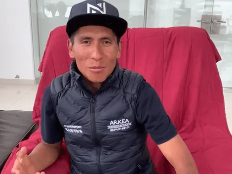 "Gracias a todos por sus oraciones": el mensaje de Nairo tras el accidente