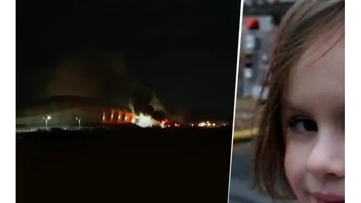 Memes y fotos: el resultado final del incendio cerca del estadio de Mazatlán