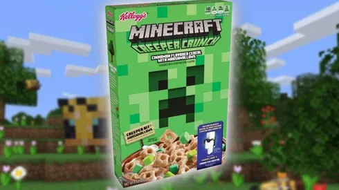 Minecraft rompe la barrera de los videojuegos y ahora tendrá ¡su propio cereal!