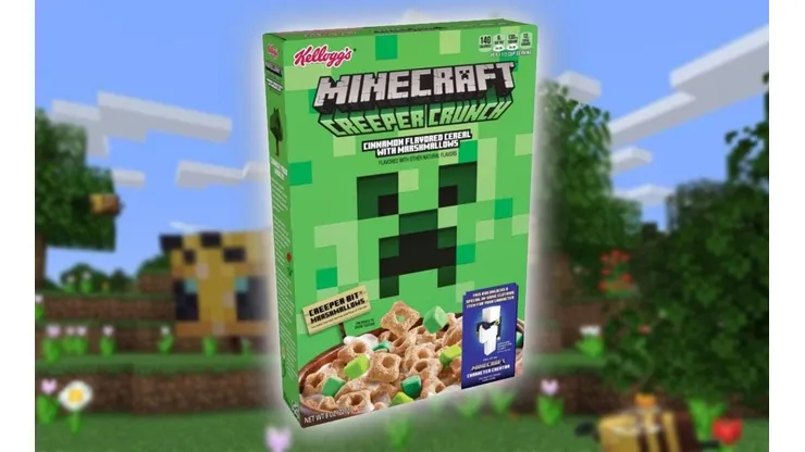 Minecraft rompe la barrera de los videojuegos y ahora tendrá ¡su propio cereal!