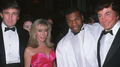 Donald Trump y Mike Tyson (Getty Images)