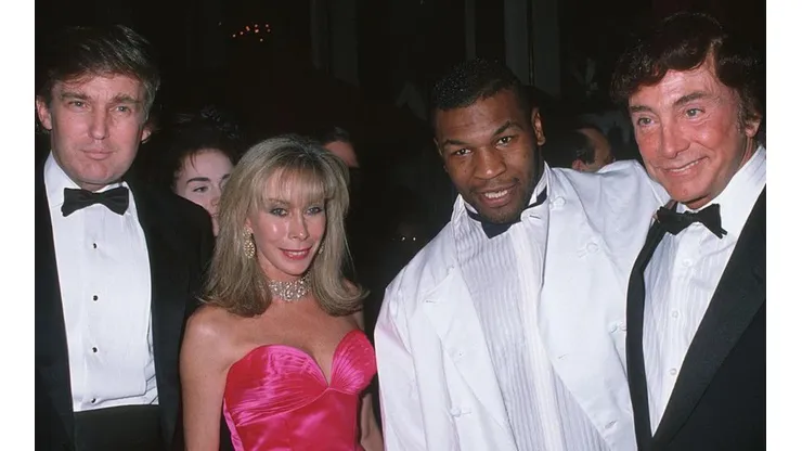 Donald Trump y Mike Tyson (Getty Images)