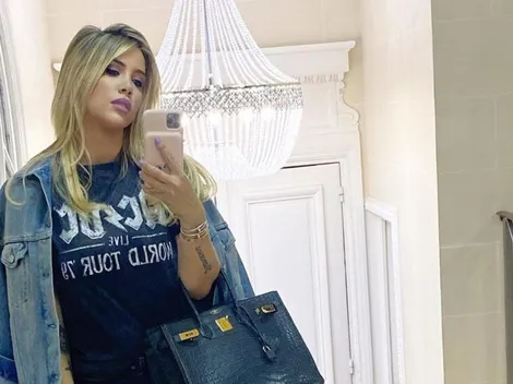 En Instagram: Wanda Nara se tomó una foto de espalda en bikini