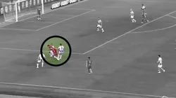 A primera vista no era nada: Perotti vio la roja por un planchazo con Roma