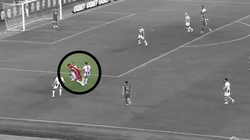 A primera vista no era nada: Perotti vio la roja por un planchazo con Roma